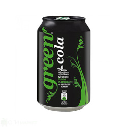 Газирана напитка - Cola - със стевия - 355мл.