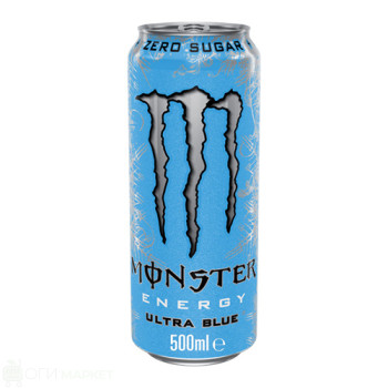 Енергийна Напитка - Monster - Blue - 500мл.