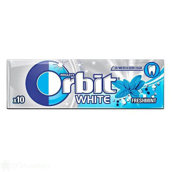 Дъвки - Orbit -  White Freshmint - 10 дражета