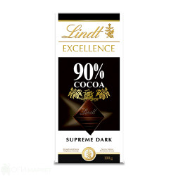 Шоколад - Lindt - Excellence - 90% - 0.100гр.