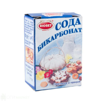 Сода бикарбонат - bioset - 80гр.