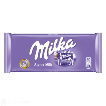 Шоколад - Milka - млечен - 0.100гр.