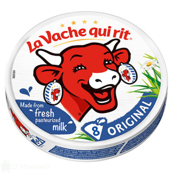Топено сирене - La Vache Qui Rit - натурално - 120гр.