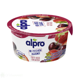 Плодово мляко - Alpro - ягода и череша - 120гр.