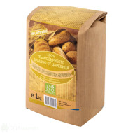 Брашно - Ecosem - пълнозърнесто от царевица - 1кг Брашно - Ecosem - пълнозърнесто от царевица - 1кг