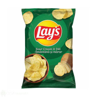 Чипс - Lay's - сметана и копър - 170гр. Чипс - Lay's - сметана и копър - 170гр.