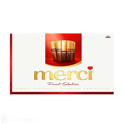 Шоколадови бонбони - Merci - 400гр.