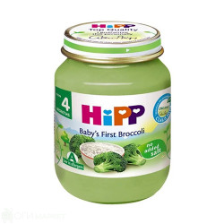 Зеленчуково пюре - HIPP - броколи с ориз - 125гр.