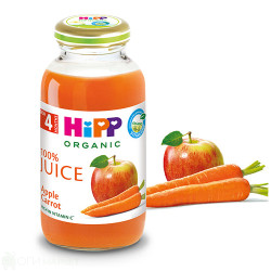 Напитка - HIPP - ябълка и морков - 200мл.