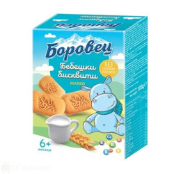 Бебешки бисквити - Боровец - мляко - 100гр.