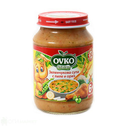 Зеленчукова супа - Ovko -  с пилешко месо - 190гр.