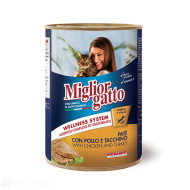 Консерва - Miglior gatto - котешка - с пиле - 400гр. Консерва - Miglior gatto - котешка - с пиле - 400гр.