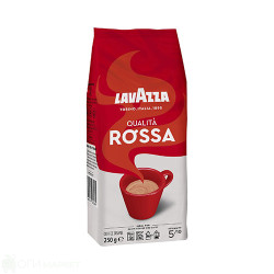 Кафе - Lavazza - Qualità Rossa - зърна - 250гр.