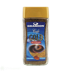 Кафе - Grandos - Gold - безкофеин - инстантно - 100гр.