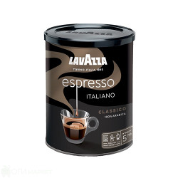 Кафе - Lavazza - Espresso - мляно - метална кутия - 250гр.