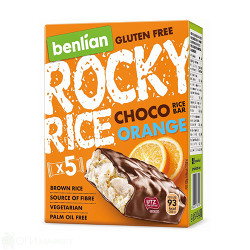 Оризова вафла - Rocky Rice - с портокал - 5x18гр.