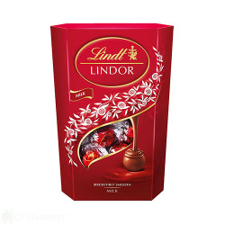 Шоколадови бонбони - Lindor - двоен шоколад - 200гр.