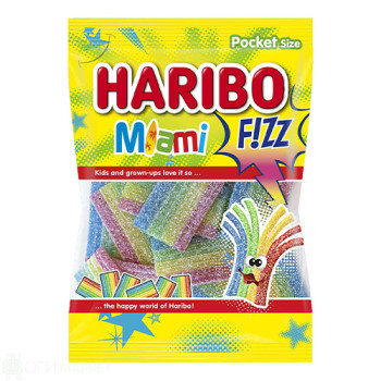 Бонбони - Haribo - Miami Fizz - 85гр.