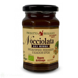 Био - Какаов крем - Nocciolata - с лешници - без мляко - 250гр. 