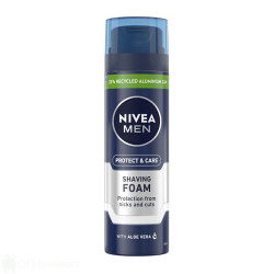 Пяна за бръснене - NIvea - Protect & Care - 200мл.