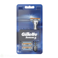 Самобръсначка - Gillette - Sensor 3 - 1бр. Самобръсначка - Gillette - Sensor 3 - 1бр.