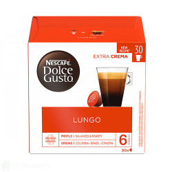 Кафе Капсули - Nescafe - Lungo - Dolce Gusto - 16Бр.
