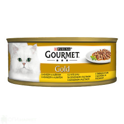 Котешки пастет - Gourmet - говеждо и пиле - 85гр.