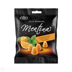 Желирани бонбони - Mentina - портокал - 80гр.