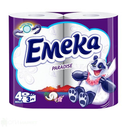 Тоалетна хартия - Емека - 4бр.