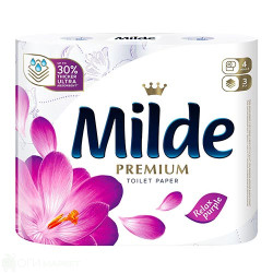 Тоалетна хартия - Milde - Spring - 4бр.