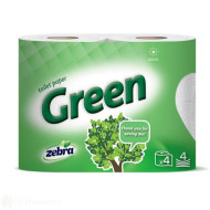 Тоалетна хартия - Zebra - Eko - 4бр.