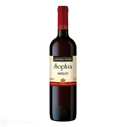 Червено вино - Sophia - мерло - 0.7л.