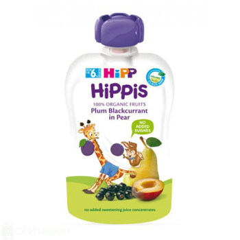Плодова закуска - HIPP - 100гр.