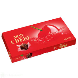 Шоколадови бонбони - Mon Cheri - 157гр.