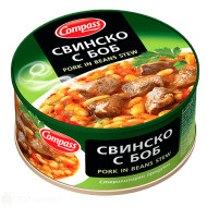 Свинско с боб - Compass - 300гр. Свинско с боб - Compass - 300гр.