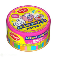Пастет - Compass - детски - свински - 100гр. Пастет - Compass - детски - свински - 100гр.