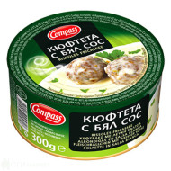 Кюфтета с бял сос - Compass - 300гр.