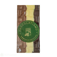 Шоколад - Gelatiamo - трицветен - 80гр.