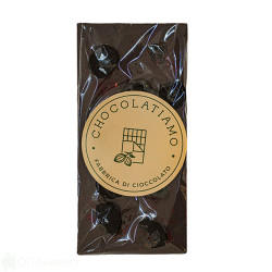 Шоколад - Gelatiamo - черен с амарена - 80гр.