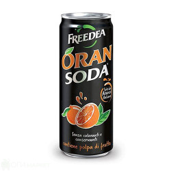 Напитка - газирана - портокал и сода - 0.33л.