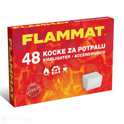 Сухи кубчета за разпалване - Flammat - 48бр.