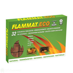 Сухи кубчета за разпалване - Flammat - барбекю - 32бр.