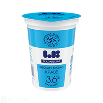 Кисело мляко - LB Bulgaricum - 3,6% - 400гр,