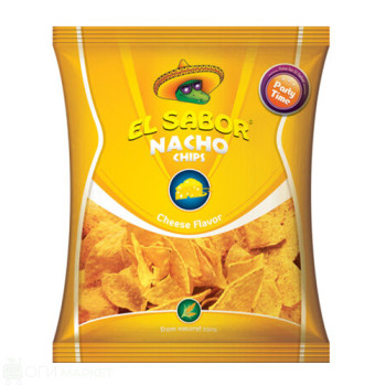 Начос - El Sabor - сирене - 100гр.
