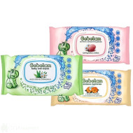 Мокри кърпи - Bebelan - с капак - 80бр. Мокри кърпи - Bebelan - с капак - 80бр.