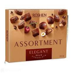 Шоколадови бонбони - Roshen - Assortment Elegant - 145гр.