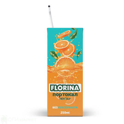 Сок - Florina - портокал - 250мл.