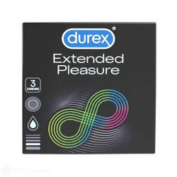 Презервативи - Durex - Extended Pleasure - 3бр.