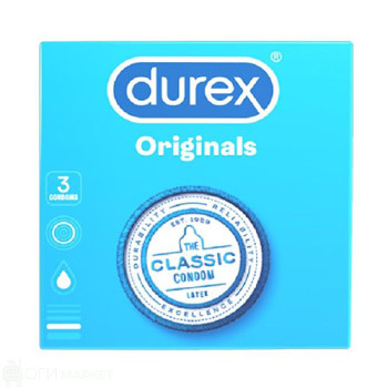 Презервативи - Durex - Classic - 3бр.