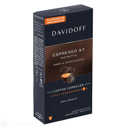 Кафе капсули - Davidoff - Espresso Ristretto - съвместими със система Nespresso - 10бр.